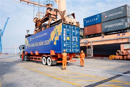 CẢNG HẢI PHÒNG RA QUÂN NĂM 2026: KHÍ THẾ MỚI – QUYẾT TÂM MỚI