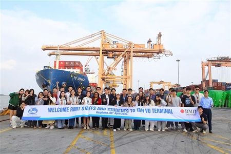 RMIT University Excursion at Tan Vu Terminal – Port of Hai Phong: Bridging Education with Industry, Unlocking New Opportunities for Collaboration