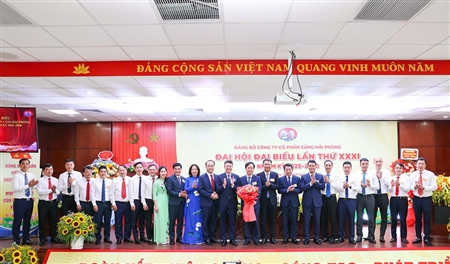 Đảng bộ Công ty cổ phần Cảng Hải Phòng phát huy truyền thống, vững bước hành trình tiến vào kỷ nguyên mới